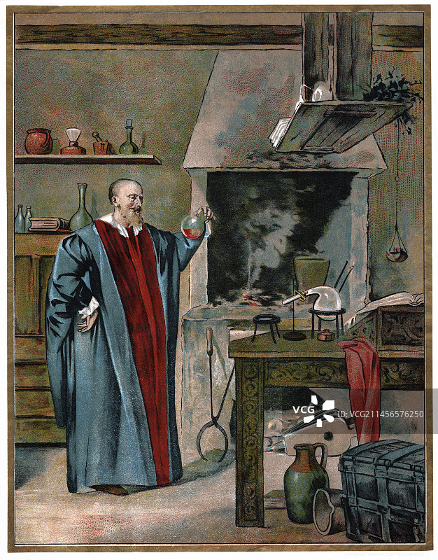 奥地利皇帝鲁道夫二世插画图片素材