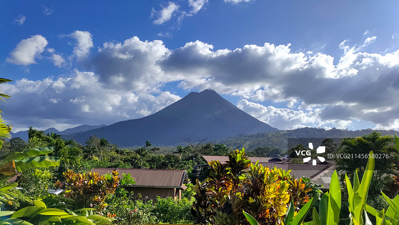 哥斯达黎加阿雷纳尔火山图片素材