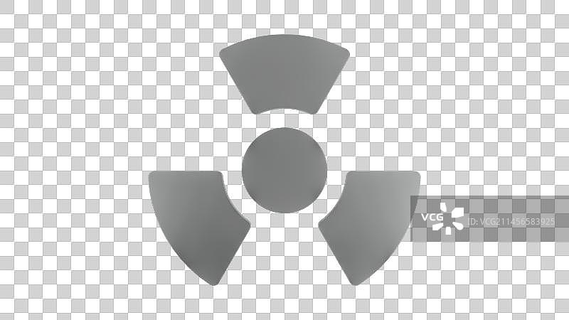 3D核辐射图标图片素材