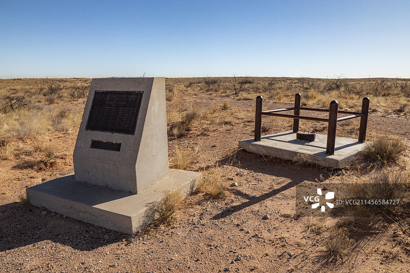 格诺姆项目核试验场，美国新墨西哥州图片素材