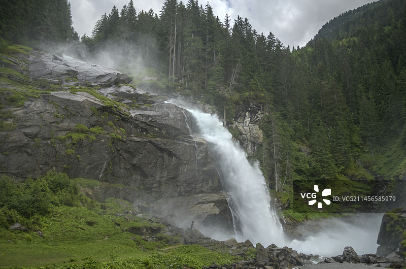 奥地利克里姆尔瀑布图片素材