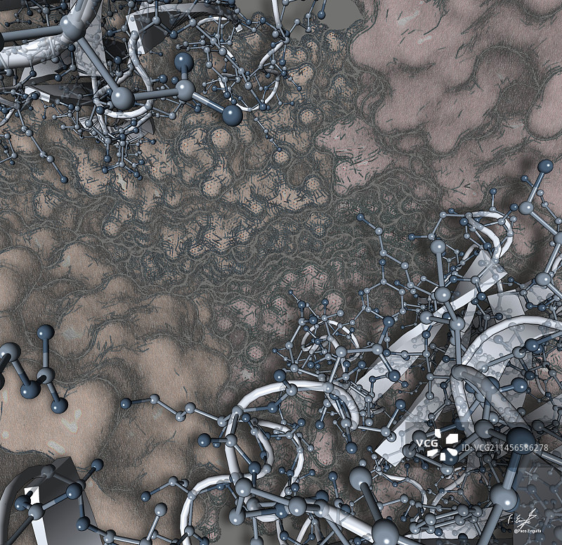 Tricorn蛋白酶，图示图片素材