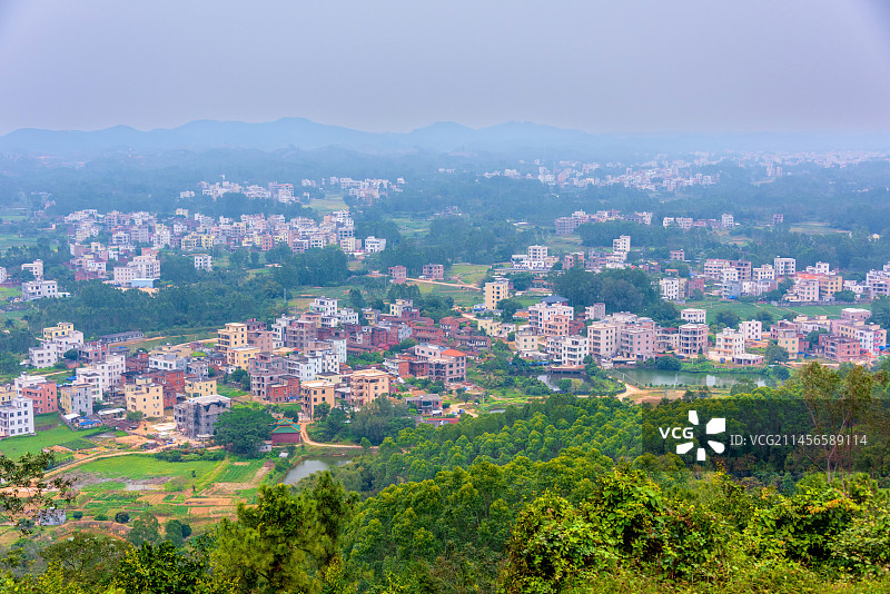 中国广东茂名化州城镇风光图片素材