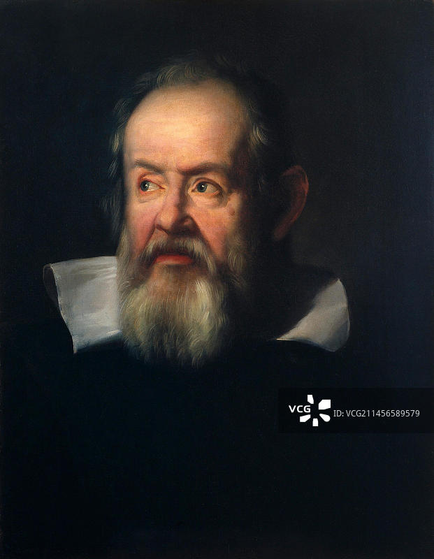 意大利天文学家伽利略·伽利莱图片素材