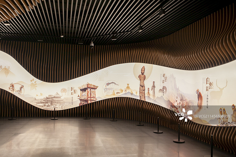 四川大学博物馆，三星堆，出土文物，历史，瑰宝，古董，古代，兵器，国宝，民俗，文化，传承，传统图片素材