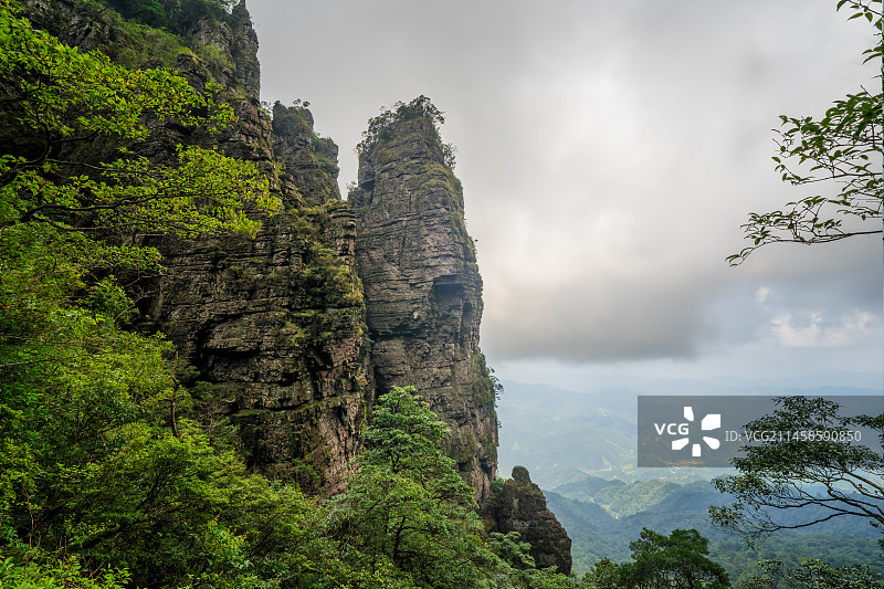 广西金秀圣堂山风光图片素材