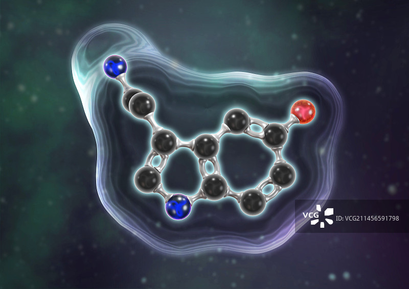 血清素图示图片素材