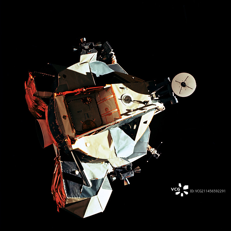 阿波罗17号登月舱图片素材