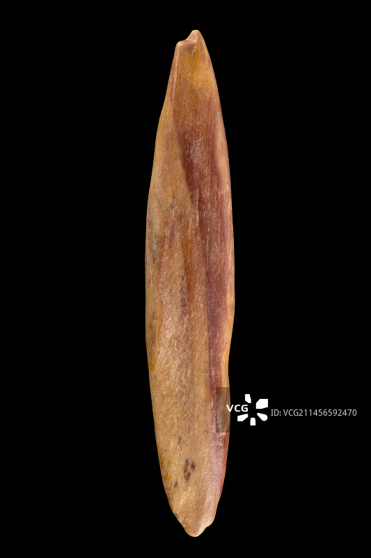 新石器时代燧石唇钉图片素材