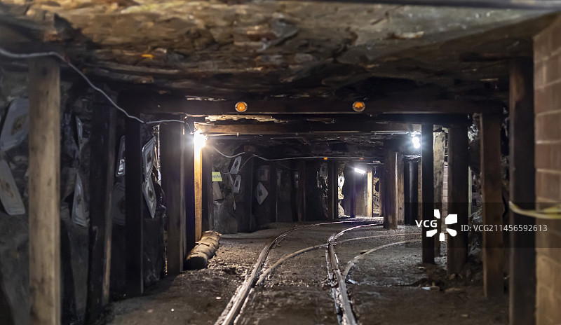 美国西弗吉尼亚州贝克利展览煤矿图片素材