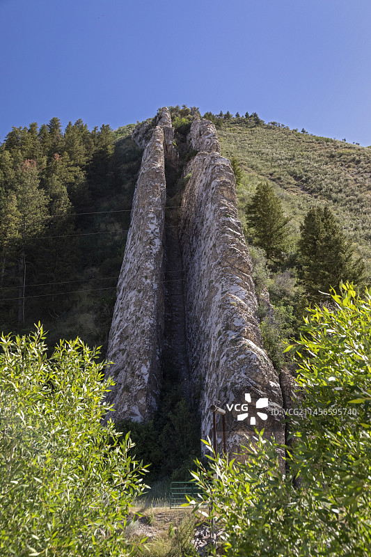 魔鬼滑梯图片素材