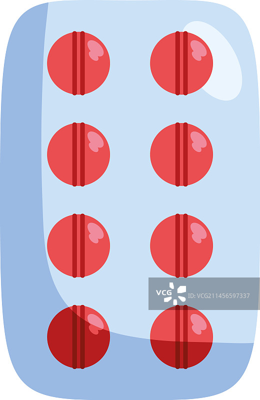 红色药丸图片素材