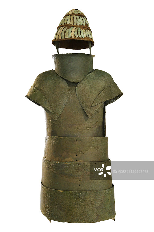 迈锡尼青铜盔甲图片素材