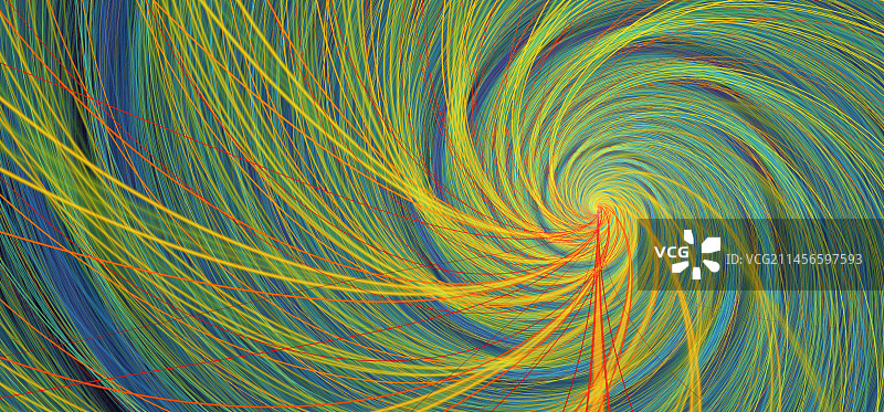 量子纠缠图示图片素材