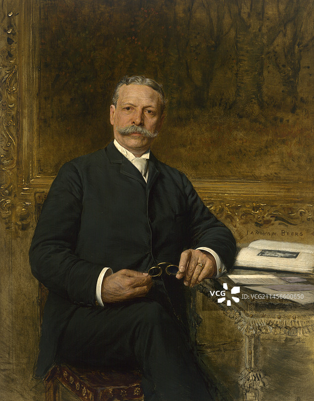 美国金融家查尔斯·泰森·耶克斯图片素材