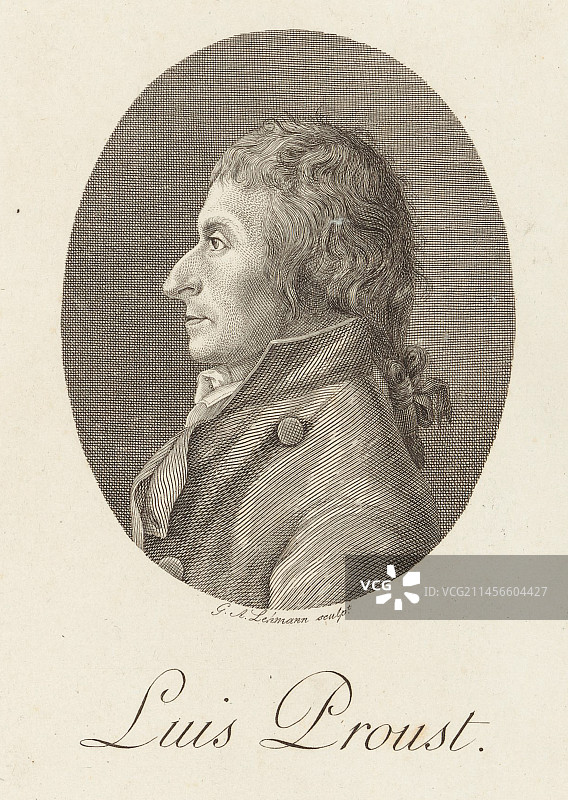 法国化学家约瑟夫·路易·普鲁斯特图片素材