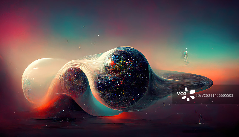 重力概念插图图片素材