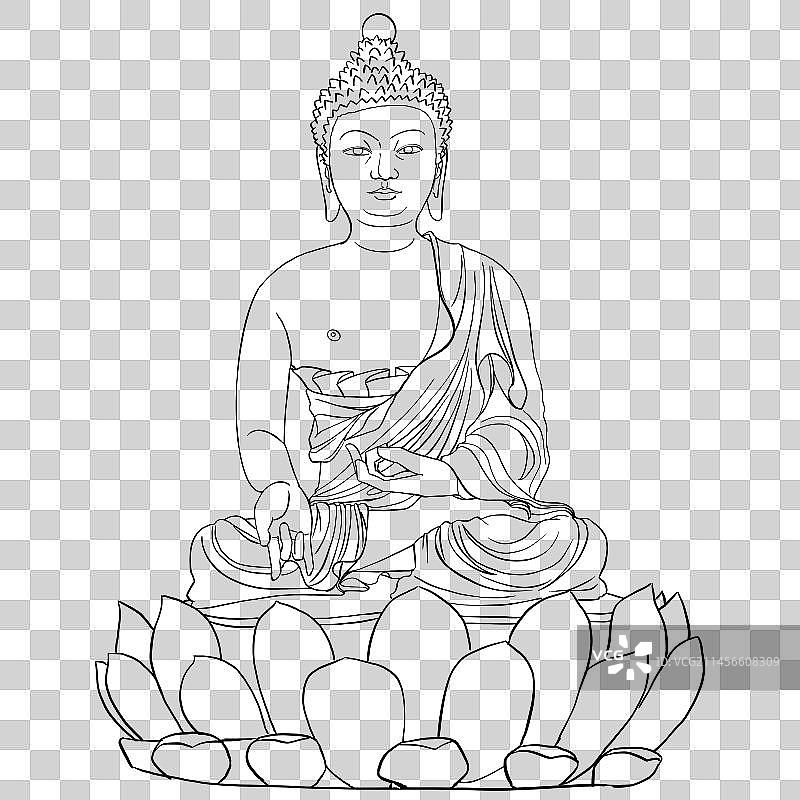 药师佛造像图片素材