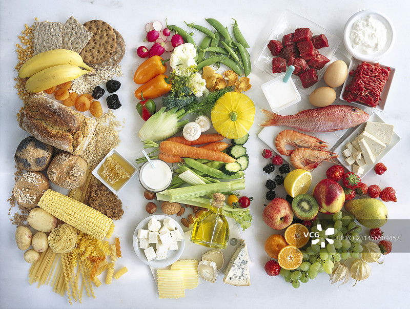 食物搭配饮食图片素材