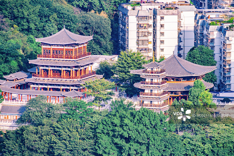 广西柳州文庙-古典中式建筑图片素材