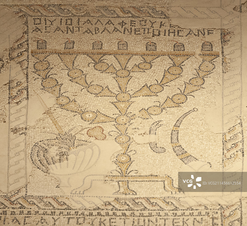 以色列塞佛瑞斯马赛克灯台图片素材