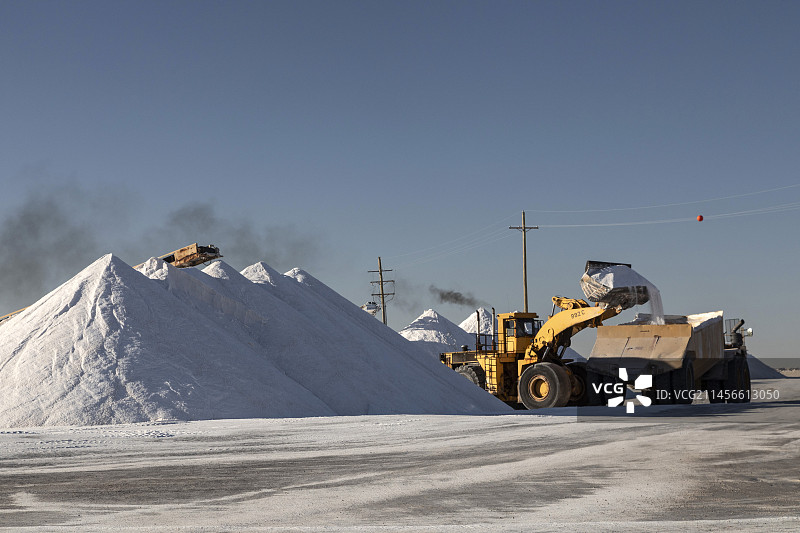 盐收割工厂图片素材