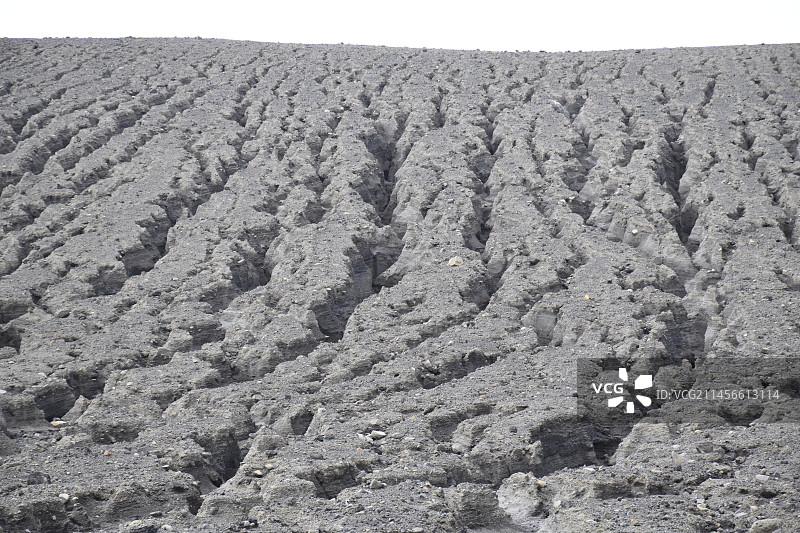 汤加-洪阿哈阿帕伊岛火山灰地貌图片素材