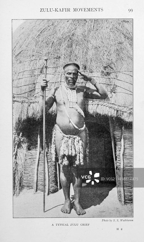 祖鲁族酋长图片素材