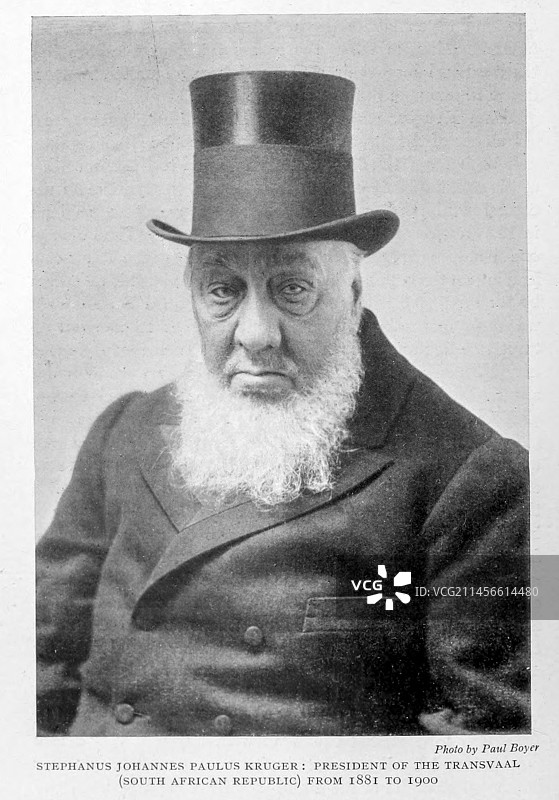 保罗·克鲁格，南非政治家图片素材