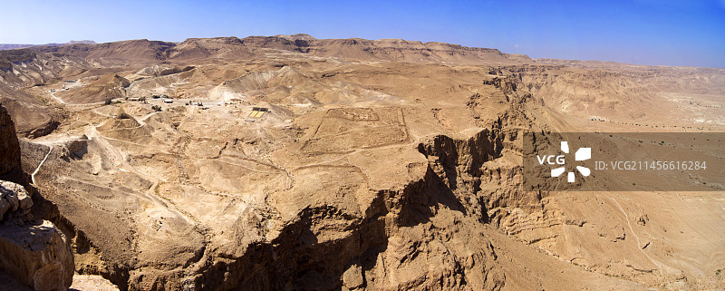 以色列马萨达山图片素材