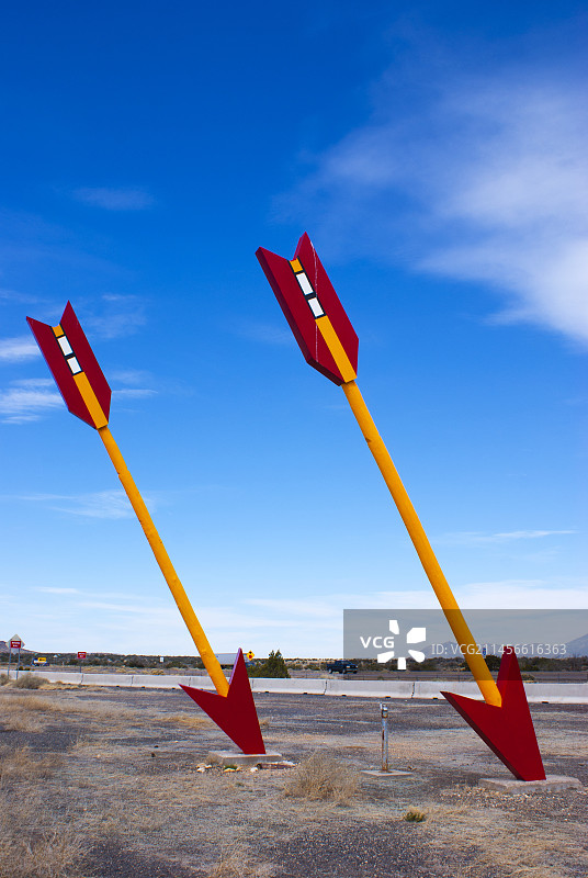 亚利桑那州的双箭图片素材