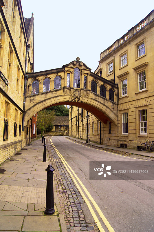牛津赫特福德桥图片素材
