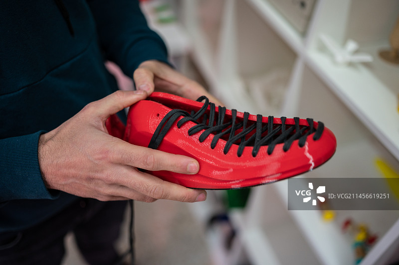 3D打印运动鞋图片素材