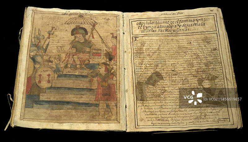 印加人的早期殖民历史图片素材