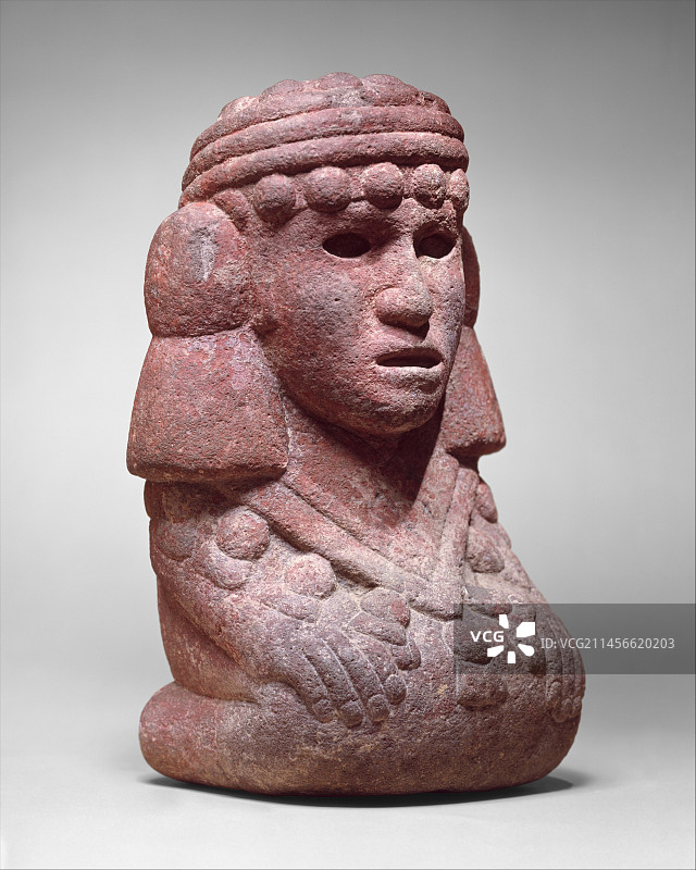 查尔奇乌特利奎，阿兹特克女神图片素材