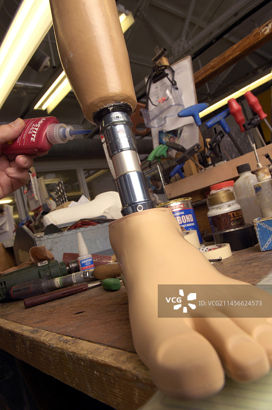 假肢工厂图片素材