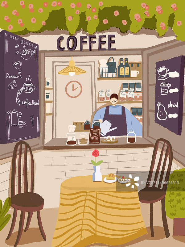 咖啡店图片素材