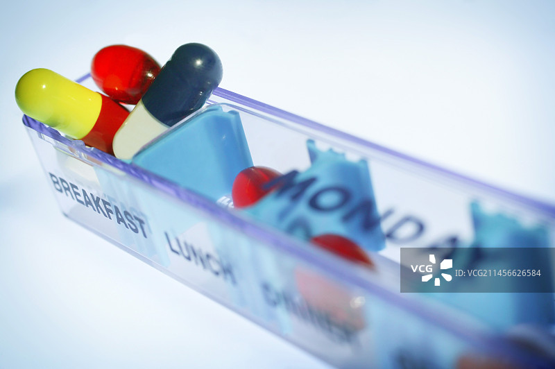 每日剂量药盒图片素材