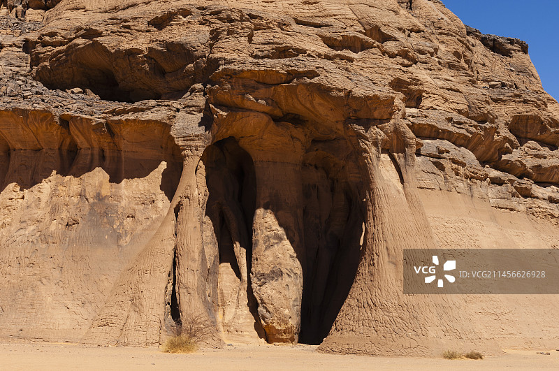 利比亚的廷加莱加岩层图片素材
