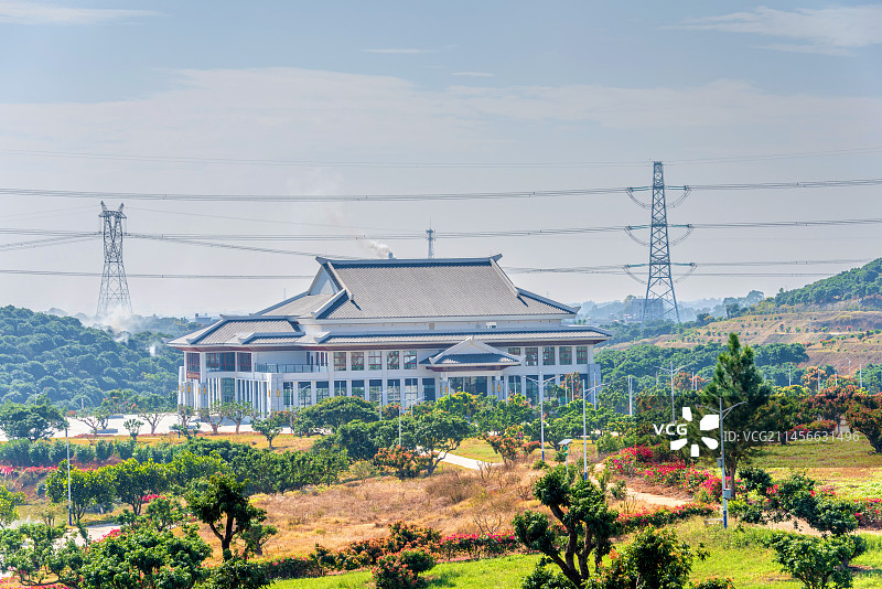 中国广东茂名高州大唐荔乡文化旅游区荔枝博览馆图片素材