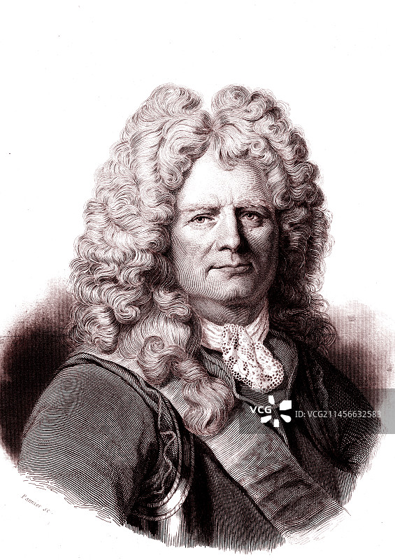 塞巴斯蒂安·沃邦，法国军事工程师图片素材