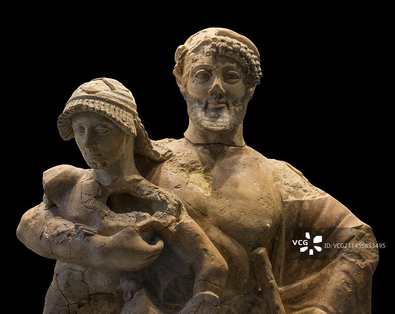 宙斯劫掠伽倪墨得斯雕像图片素材