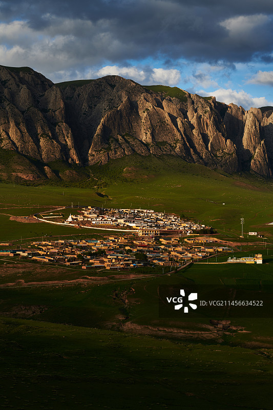 甘加秘境图片素材