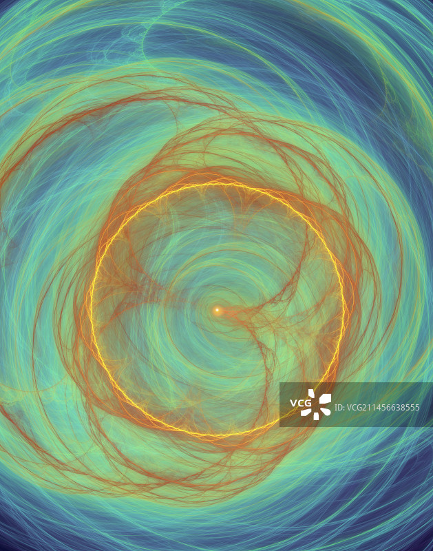 落入的物质，抽象插图图片素材