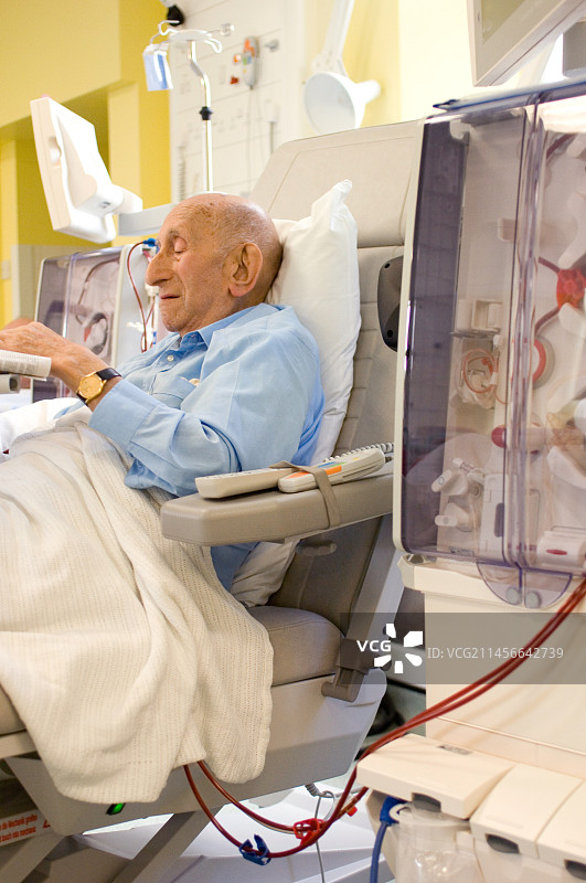 肾透析患者图片素材