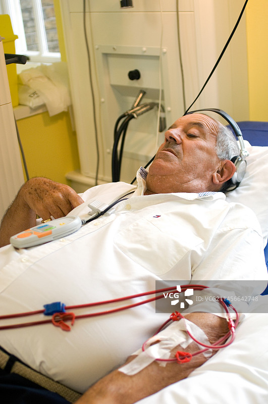肾透析患者图片素材
