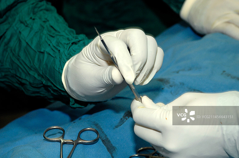 普通外科手术图片素材