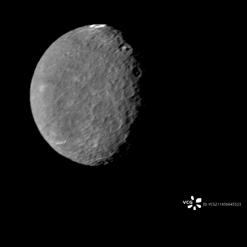 旅行者2号拍摄的天王星卫星：天卫二图片素材