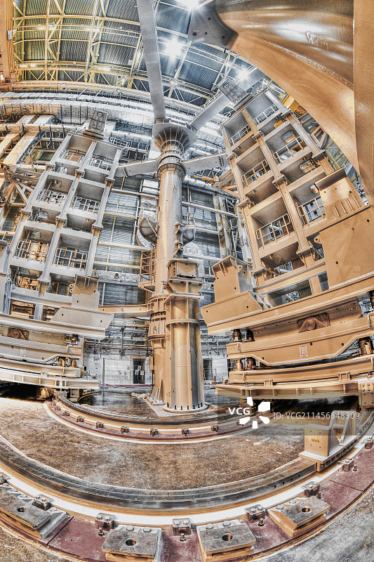 ITER聚变研究反应堆建设图片素材