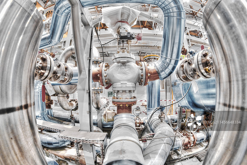 ITER聚变研究反应堆建设图片素材
